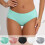 Sømløse truser for kvinner – myk nylon spandex, middels midje 5