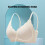 3-Pack Women's Wire-Free Seamless Lace Bralettes 4