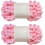 Polyester chenille pluizig garen, 200 g, 2 stuks 1