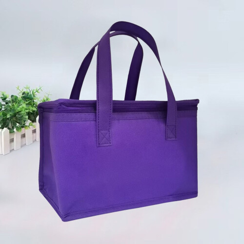 Liquidation ! Sac isotherme noir avec fermeture éclair pour aliments et courses. 2
