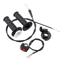 Throttle Handle and Cable for 7/8"/22mm Bar,for 50cc 150cc 250cc Mini Bike Replaces, Accessories, Professional