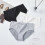Sømløse truser for kvinner – myk nylon spandex, middels midje 4