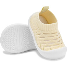 Babyschuhe für Jungen und Mädchen – Lauflernschuhe für Kleinkinder, rutschfeste Hausschuhe mit Gummisohle