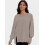 Damen Oversized Langarm-Pullover-Sweatshirts mit Rundhalsausschnitt 1