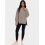 Damen Oversized Langarm-Pullover-Sweatshirts mit Rundhalsausschnitt 3