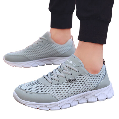 Ανδρικά Παπούτσια Slip On Casual Μόδα Καλοκαίρι Ανδρικά Πλέγμα Αναπνέει Άνετα Ελαφριά 2