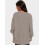 Damen Oversized Langarm-Pullover-Sweatshirts mit Rundhalsausschnitt 2