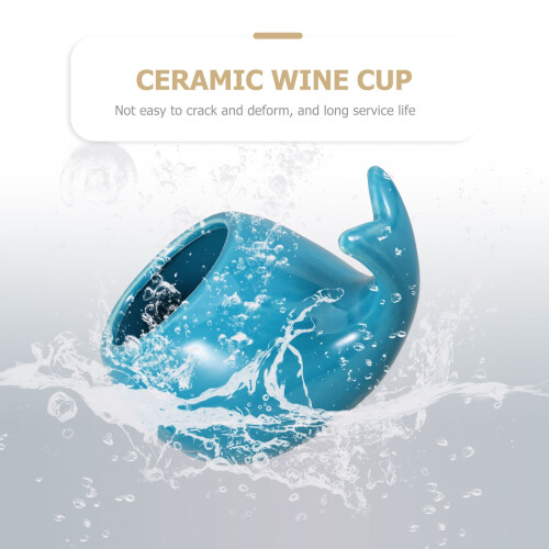 Mug en céramique Baleine bleue 35 cl 2