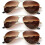 Aviator solglasögon polariserade UV-skydd 1