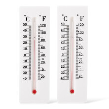 2 Pcs Key Hider Outdoor Outdoor Key Hider Key Thermometer For Outside Key Decorator White 16.00X4.80X2.50CM