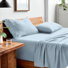 Bettwäsche-Set für Einzelbetten in XL – 1800 Fäden pro Zoll, ultraweiche, stonewashed Mikrofaser, tiefe Taschen, atmungsaktiv – geeignet für