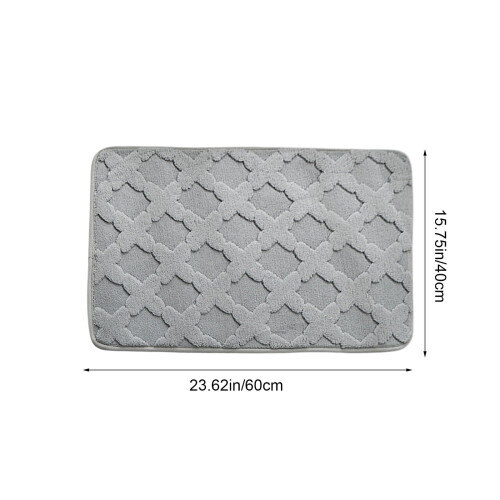 Tapis de bain antidérapant et absorbant 61 x 41 cm 2