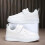Scarpe da ginnastica bianche per bambini, con lacci e chiusura a strappo. 8