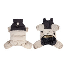 Warmer Hundemantel aus Polyester für kleine bis mittelgroße Hunde mit vier Beinen