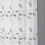 White leaf sheer curtains with embroidered leaves, 38 x 63 8