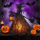 Λάμπα μάγισσας BiFandian για το Halloween – Φωτιστικό νυκτός από βιτρό για κομοδίνο, 8