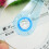 Circular Protractor Angle Ruler Plastic 360 6