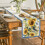 Buffalo Plaid Bird Butterfly Sunflower Spring Table Runner, Εποχιακή καλοκαιρινή διακόσμηση τραπεζαρίας 4
