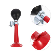 1Set Red Bike Bell for Cyclists in Mountain Biking with PVC and Iron Plating
