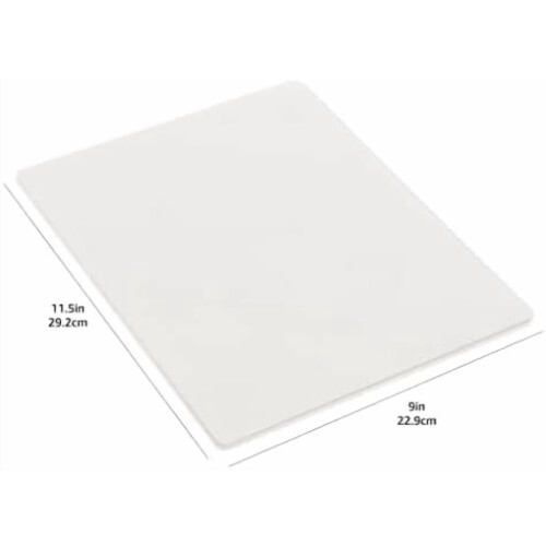 Clear thermal laminating sheets 9 x 11.5 inch 200-pack 2.8 2