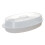 Assiette à poisson vapeur avec couvercle, compatible micro-ondes, 32 cm 2