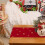 Christmas Tablecloth Rectangular 70x90 in Red Tree Design 3