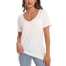 Sexy casual tops met diepe V-hals voor dames