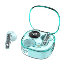Auriculares inalámbricos Bluetooth mejorados con llamadas HD, cancelación de ruido, modo de juego de baja latencia, 24 horas de reproducción y