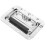 Cabinet Door Handle Silver Alloy 1 Piece 4