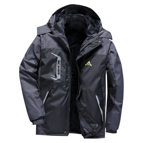 Parka da uomo Arctic Expedition impermeabile e antivento