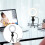 Circular Led Webcam Lighting Abs Black 1 Set 4.91X4.01X0.71In 6