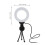 Circular Led Webcam Lighting Abs Black 1 Set 4.91X4.01X0.71In 7