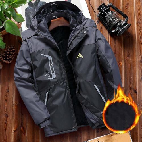 Parka da uomo Arctic Expedition impermeabile e antivento 1
