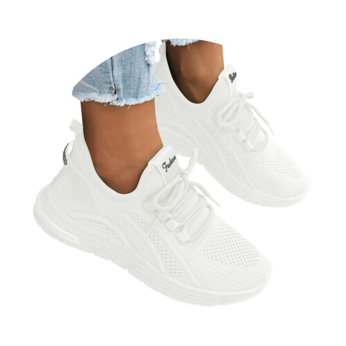 Damesko Dame Håndfri Slip-ins (Hvid, 6,5) 2