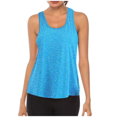 Μπλούζες Tankini για Γυναίκες Σαββατοκύριακου Activewear, Μπλούζες Γυμναστικής με Mesh 1