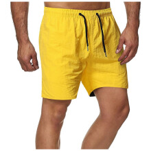 Pantaloncini sportivi da uomo, pantaloncini da palestra/corsa, vita elasticizzata, vestibilità ampia con tasche, pantaloncini cargo da trekking,