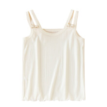 Lässige Tanktops für Mädchen, Sommer-Tanktops für Mädchen, weiche Unterhemden/Camisoles aus Baumwolle, weiße Tanktops für Mädchen, Größe