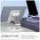 4 pcs Cell Phone Stand Adjustable Height Phone Stand Foldable Cell Phone Holder 7