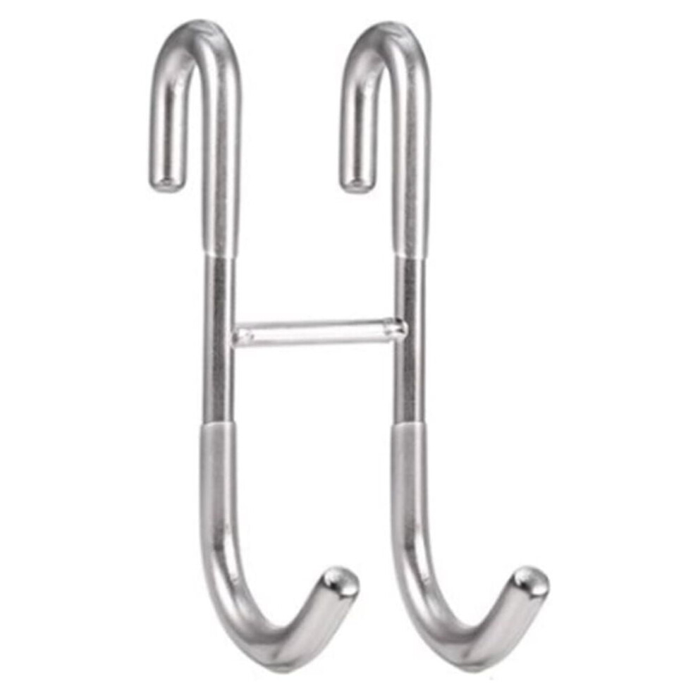 Over Shower Glass Door Hook, 304 Stainless Steel, Drilling-Free Hanger For Towels, Robes, Squeegees Â Compatible With Frameless Doors 9313598865588