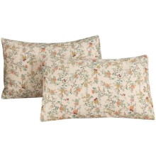 Taies d'oreiller King (lot de 2) 51 x 91 cm, 100 % coton lavé