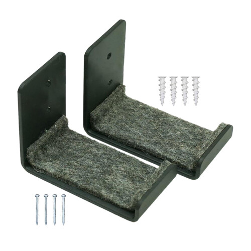 Suporte de parede para pranchas de snowboard e surf, ideal para uso interno em casa, com 9,5 cm (3,75 polegadas). 1