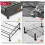 2-Pack Rolling Under Bed Storage Containers with Wheels, Metal Drawers for Clothes/Blankets/Shoes (30.71x16.93x6.69 in) 1