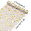 Gold Star Glitter Table Runner, Thin Mesh, 275 cm 3