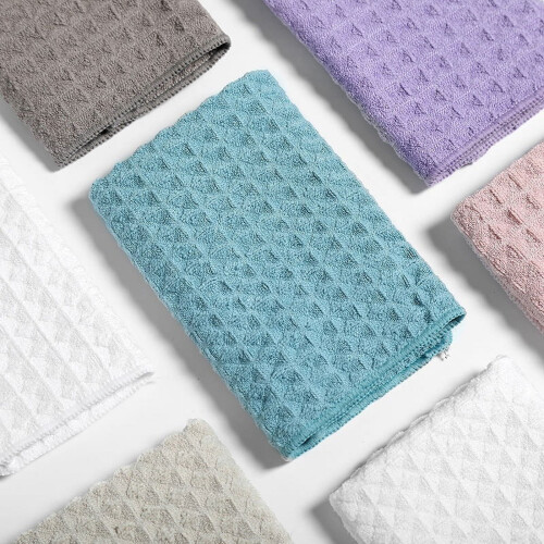 Keukendoeken van polyester met wafelstructuur, sneldrogend en absorberend, 30 x 30 cm 2