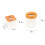2er-Pack Taschentuchboxhalter aus Kunststoff und Holz 5