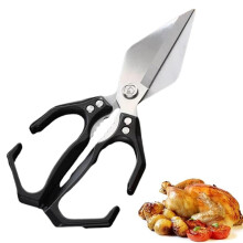 Ciseaux de cuisine robustes, poignée ergonomique en acier inoxydable