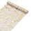 Gold Star Glitter Table Runner, Thin Mesh, 275 cm 2