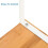 Kitchen Cabinet and Counter Shelf Organizer, Stackable & Expandable, White and Natural 4