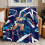 Couverture en flanelle à thème sportif 152 x 203 cm 2