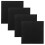 12Pièces Inserts Éponge Polyuréthane Noir Compact Pour 2